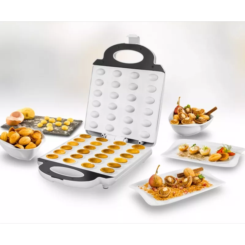 Unold 48360 waffle iron 24 waffle(s) 1400 W Stainless steel, White