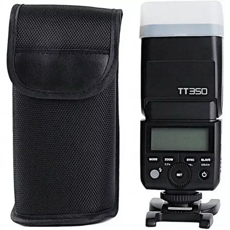 Compact flash Godox TT350 Black 2.2s recycle time AA battery