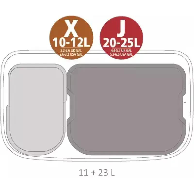Waste Container Rectangular Brabantia 121227