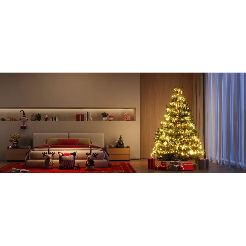 Smart string lights Govee 2S 20 m, Wi‑Fi/Bluetooth, green, 20m length, 2.5m power cable, 6 mm width