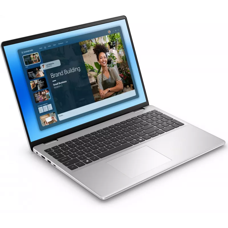 DELL DC16251 Intel Core 7 150U Laptop 40.6 cm (16 inch) Full HD+ 16 GB DDR5-SDRAM 512 GB SSD Wi-Fi 6E (802.11ax) Windows 11 Pro Platinum, Silver