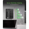 ICY BOX IB-1917M-C32a SSD enclosure Black M.2