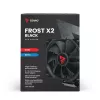 Heatsink/Radiator SAVIO SAVGCOFROSTBLACKX2 120 mm fan, LGA 1156/1155/1150/1151/1200/1366/1700 compatible, black
