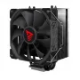 Heatsink/Radiator SAVIO SAVGCOFROSTBLACKX2 120 mm fan, LGA 1156/1155/1150/1151/1200/1366/1700 compatible, black