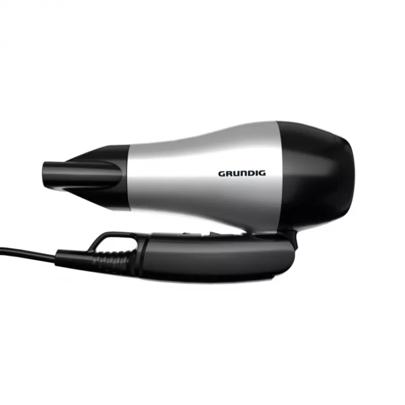 Grundig HD 2200 hair dryer 1200 W Black, Silver