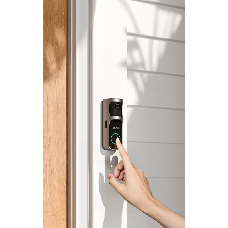 Imou Doorbell 2S Kit Black 3 MP Wireless Wall Mount