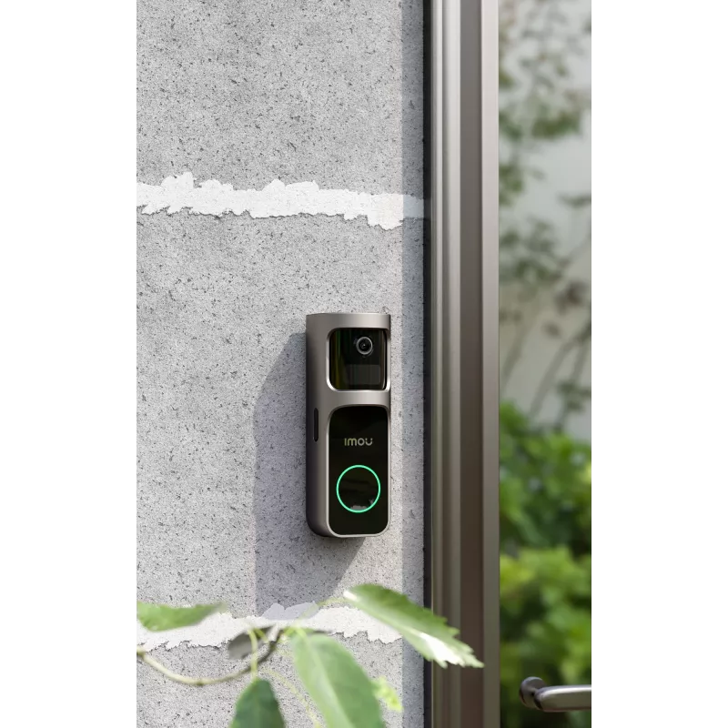 Imou Doorbell 2S Kit Black 3 MP Wireless Wall Mount
