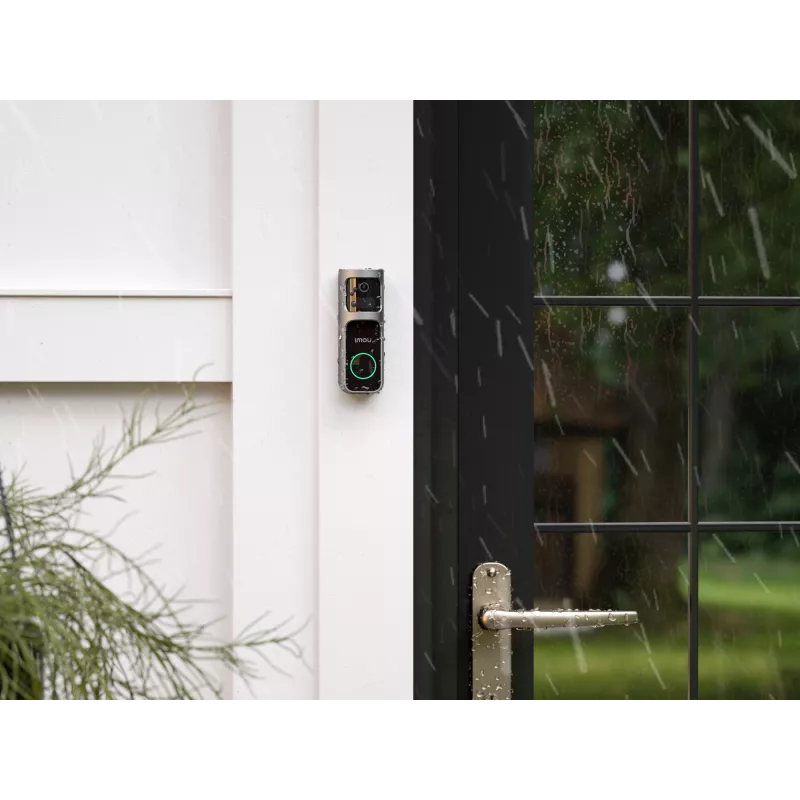 Imou Doorbell 2S Kit Black 3 MP Wireless Wall Mount