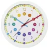 Hama Easy Learning Quartz clock Circle Multicolour, White