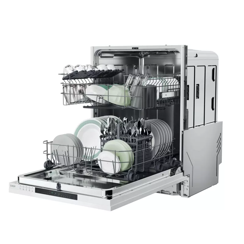 Candy RapidÓ CIP 3E7L0W Fully built-in 13 place settings