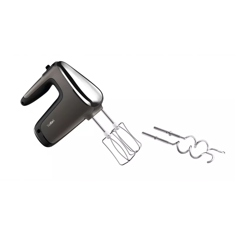 Tefal Powermix Silence HT654E38 hand mixer with stand bowl 600 W grey/black