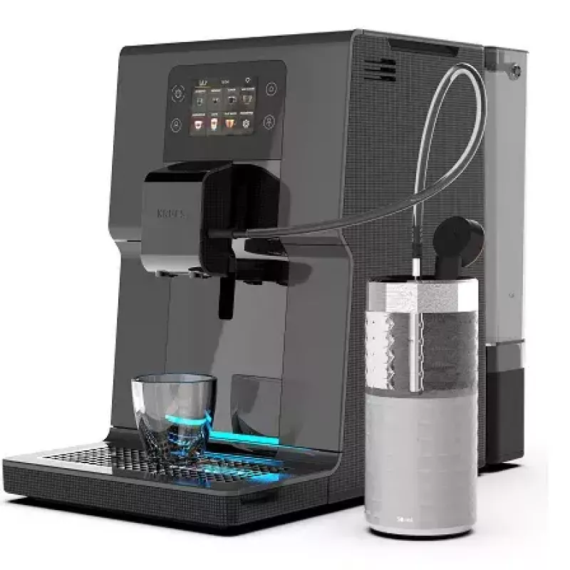 Espresso machine KRUPS EA875U 3 L water tank, 250 g bean hopper, Thermoblock, 1450 W