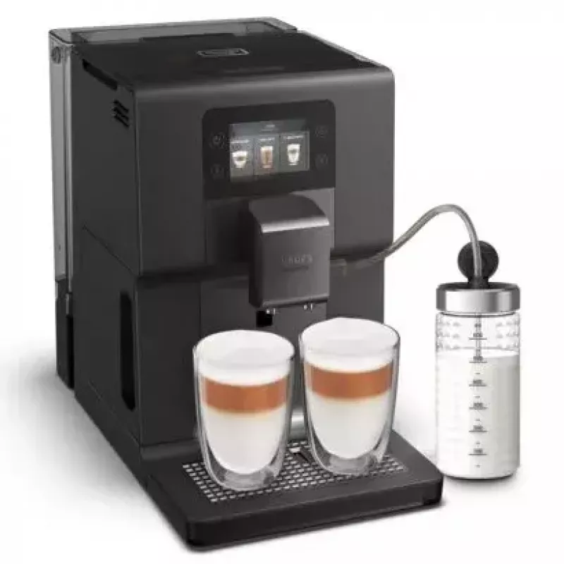 Espresso machine KRUPS EA875U 3 L water tank, 250 g bean hopper, Thermoblock, 1450 W