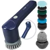 Clatronic ERB 3815 A cordless electric cleaning brush with 8 attachments