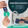 Clatronic ERB 3815 A cordless electric cleaning brush with 8 attachments