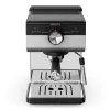 Espresso machine KRUPS XP384E10 — semi-auto, 2 L water tank, 2-cup capacity, black/stainless steel
