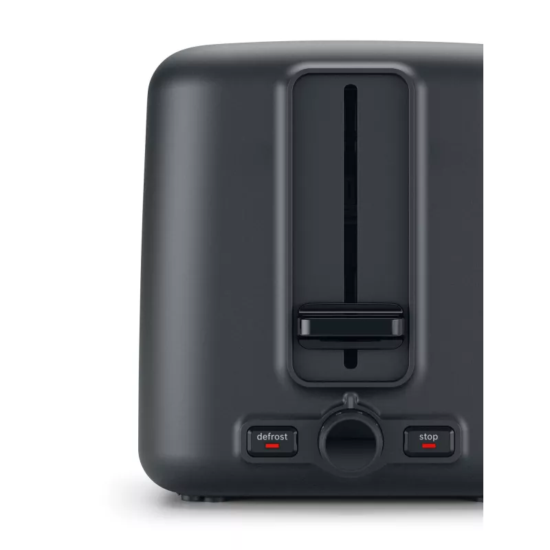 Bosch TAT3P424 toaster 2 slice(s) 970 W Black, Red