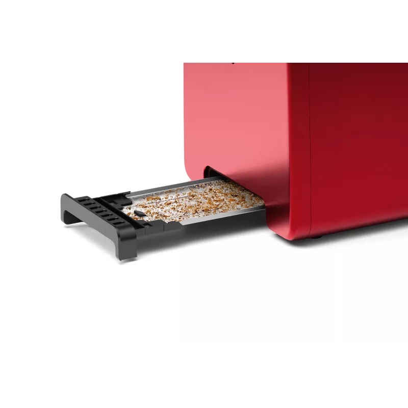 Bosch TAT3P424 toaster 2 slice(s) 970 W Black, Red