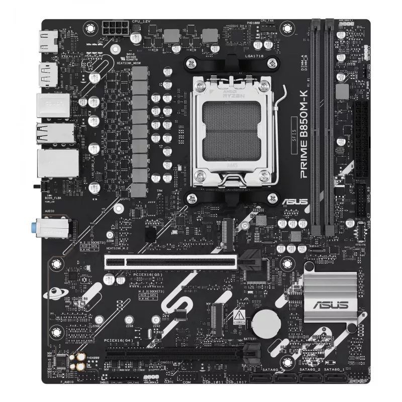 Motherboard ASUS PRIME B850M-K AMD B850 Socket AM5 micro ATX