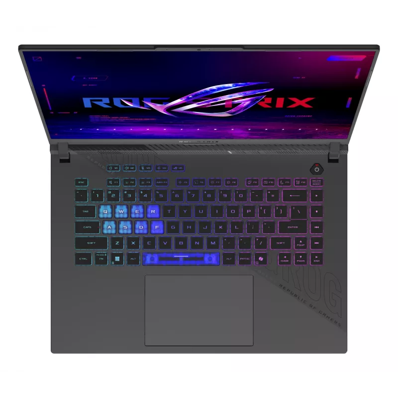 Laptop ASUS ROG Strix G16 G614PR-RV092W — AMD Ryzen 9 8940HX, 16 inch WUXGA, 16 GB DDR5, 1 TB SSD, RTX 5070 Ti, Wi‑Fi 6E, Windows 11