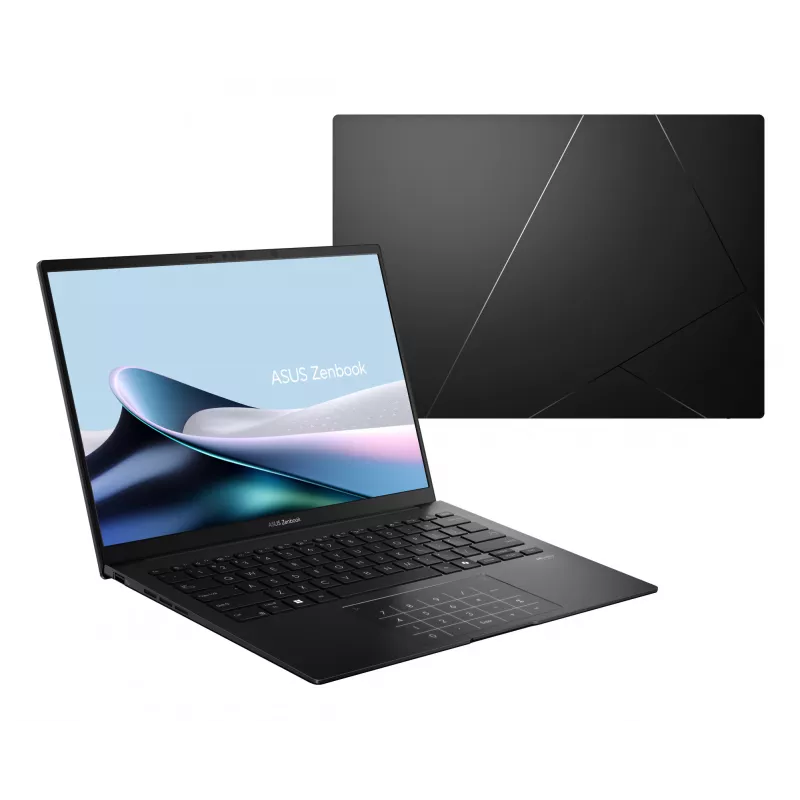 Laptop ASUS Zenbook 14 OLED UM3406KA – 14 inch WUXGA, AMD Ryzen AI 5 340 2 GHz, 16 GB LPDDR5x, 1 TB SSD, Windows 11 Home, Black
