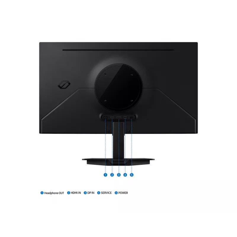 Samsung LS27FG500SUXEN computer monitor 68.6 cm (27 inch) 2560 x 1440 pixels Quad HD OLED Black