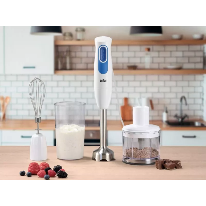 Braun MultiQuick 2 MQ20236MWH 0.5 L Immersion blender 600 W Blue, White