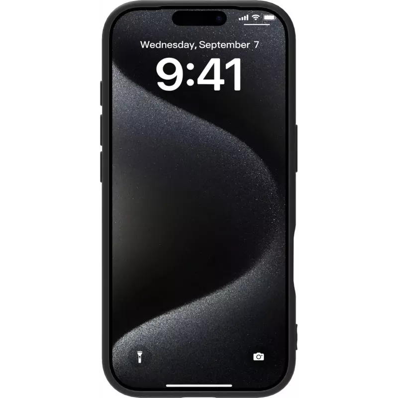 eSTUFF ES67101057 mobile phone case 16 cm (6.3 inch) Cover Black
