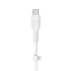 USB-C to USB-C/Lightning cable Belkin CAA009BT2MWH, 2 m, white