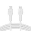USB-C to USB-C/Lightning cable Belkin CAA009BT2MWH, 2 m, white