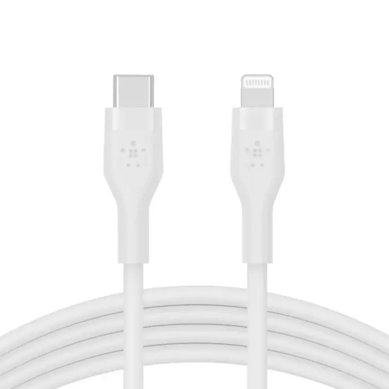 USB-C to USB-C/Lightning cable Belkin CAA009BT2MWH, 2 m, white