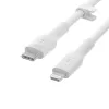 USB-C to USB-C/Lightning cable Belkin CAA009BT2MWH, 2 m, white