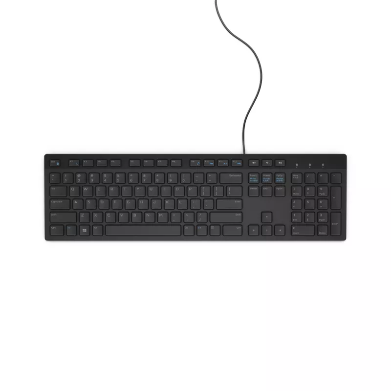 DELL KB216 keyboard Universal USB QWERTY UK International Black