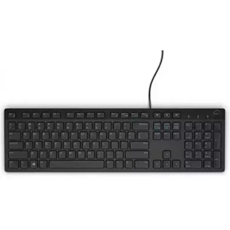 DELL KB216 keyboard Universal USB QWERTY US International Black