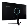 27 inch Arozzi Nova computer monitor, 2560 x 1440 Quad HD, IPS LED, 1 ms, VESA, built-in speakers — Black