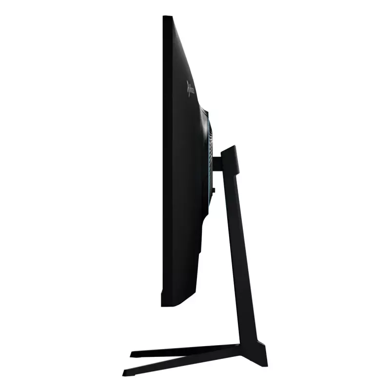 27 inch Arozzi Nova computer monitor, 2560 x 1440 Quad HD, IPS LED, 1 ms, VESA, built-in speakers — Black