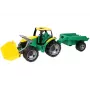 Tractor Lena GIGA TRUCKS ZL-02123 with shovel & trailer