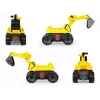 Ride-on Excavator Lena GIGA TRUCKS Excavator PRO 4 Wheels Plastic Steel