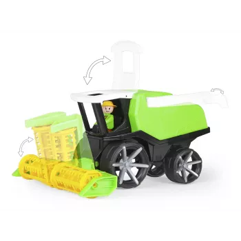 Combine harvester Lena TRUXX SM04536 Rubber Steel Black Green