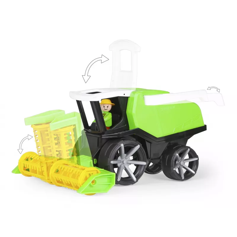 Combine harvester Lena TRUXX SM04536 Rubber Steel Black Green
