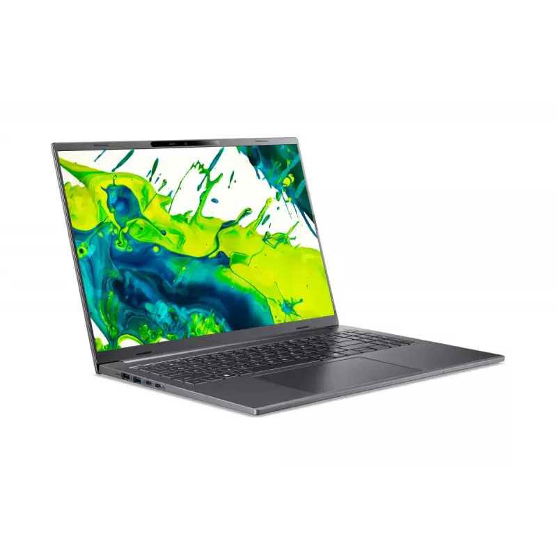 Laptop Acer Aspire 16 AI A16-11M-X4X3 Qualcomm Snapdragon X1-26-100, 16 inch WUXGA, 16 GB LPDDR5x, 512 GB SSD, Windows 11 Home, Grey