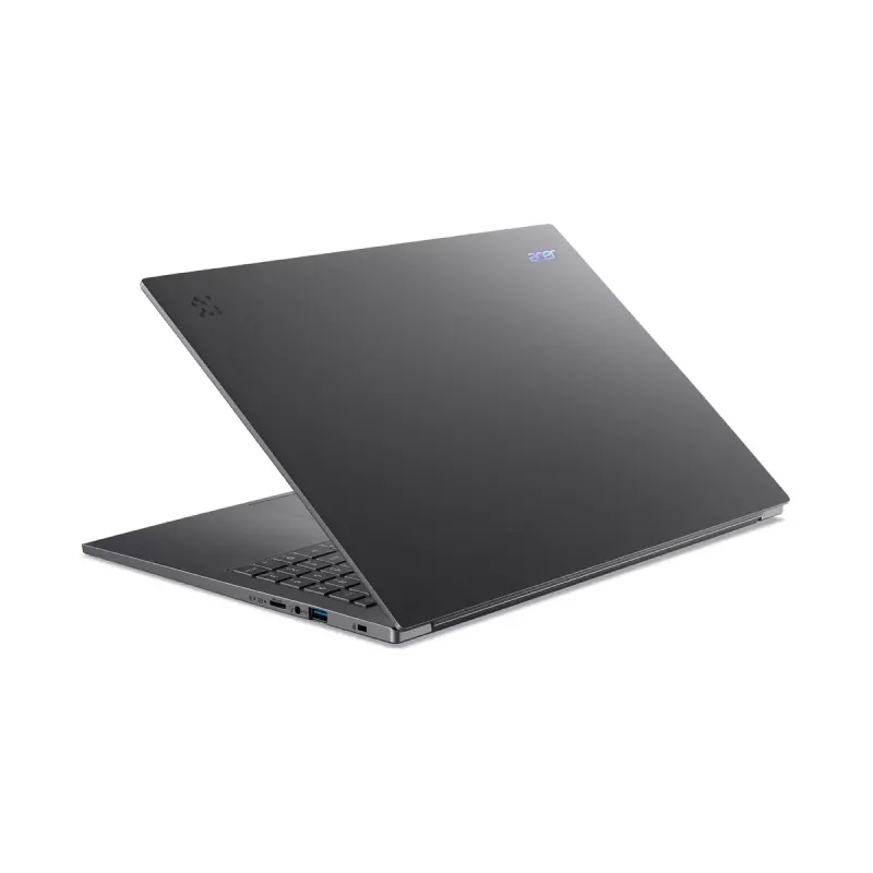 Laptop Acer Aspire 16 AI A16-11M-X4X3 Qualcomm Snapdragon X1-26-100, 16 inch WUXGA, 16 GB LPDDR5x, 512 GB SSD, Windows 11 Home, Grey