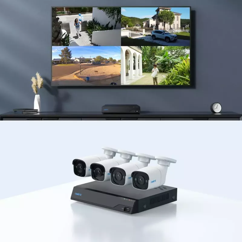 Surveillance Camera Reolink NVS8-5MB4 5MP Wired