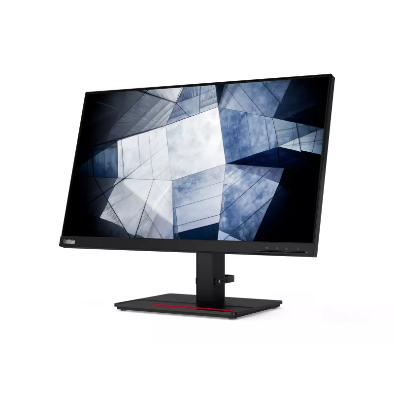 Monitor Lenovo ThinkVision P24h-2L 23.8 inch IPS LED Quad HD 2560x1440, 300 cd/m², 75W PD, USB-C, 4x USB-A, RJ-45