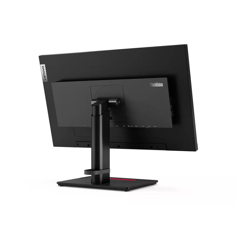 Monitor Lenovo ThinkVision P24h-2L 23.8 inch IPS LED Quad HD 2560x1440, 300 cd/m², 75W PD, USB-C, 4x USB-A, RJ-45