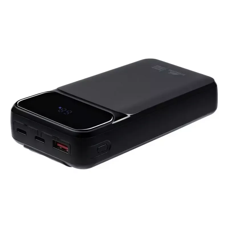Portable Power Bank Rivacase VA2221 — 20000 mAh LiPo, PD 3.0 & QC 3.0, 3 ports (1×A, 2×C), 22.5 W output