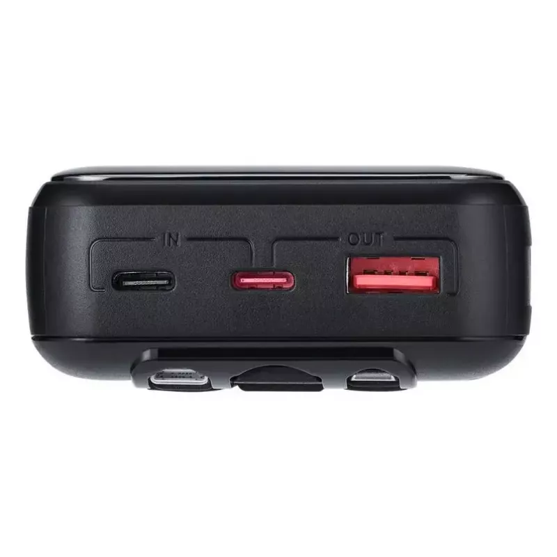 Portable Power Bank Rivacase VA2221 — 20000 mAh LiPo, PD 3.0 & QC 3.0, 3 ports (1×A, 2×C), 22.5 W output