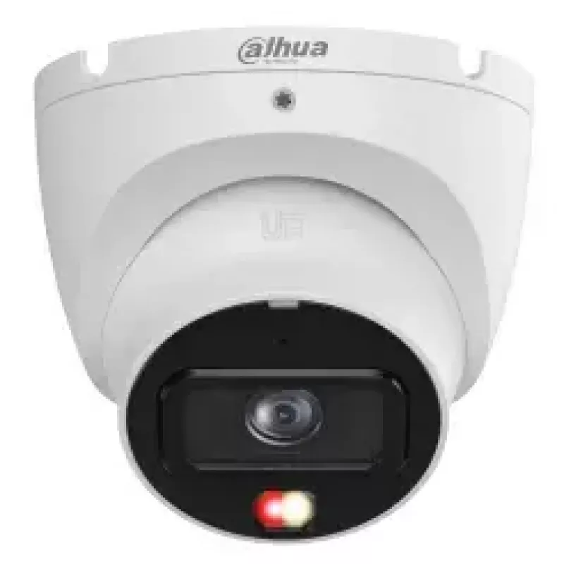 IP security camera Dahua Technology IPC-HDW1839T-A-IL-0280B-S6 — Turret, 8 MP (3840×2160), ceiling mount, wired, PoE, indoor/outdoor, white
