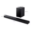 Soundbar TCL Q Q65H 5.1ch home theater, 580 W RMS, wireless active subwoofer 100 W, Dolby Atmos/DTS-X, black