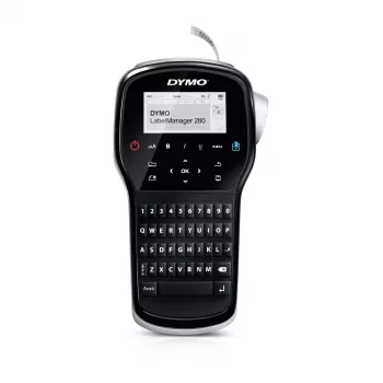 Label printer Dymo LabelManager 280 QWERTY with LCD, USB, Li‑Ion, D1 tape (max 12 mm)